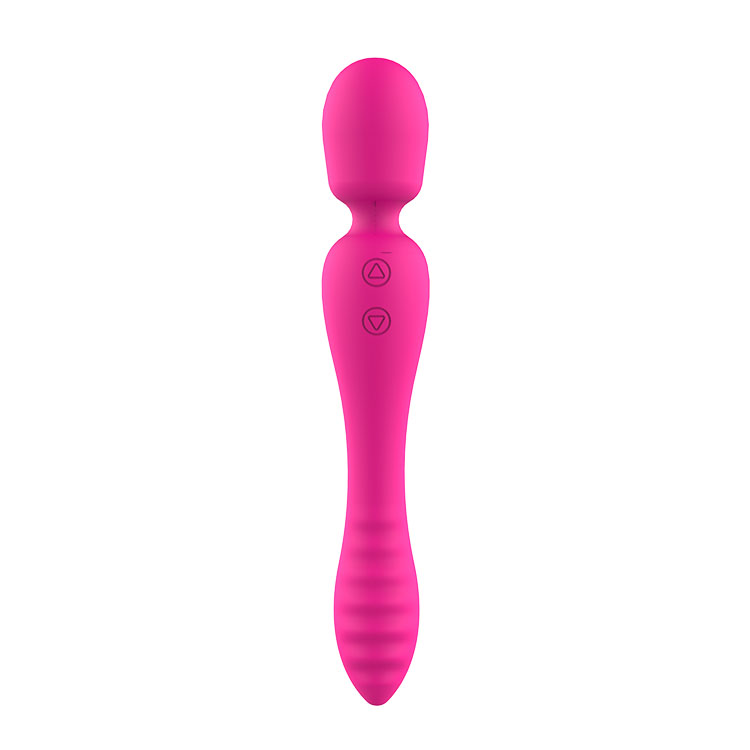 Doppelkopf-AV-Vibrator, sexuelle Werkzeuge, Sexspielzeug für Erwachsene für Frauen, G-Punkt-Klitoris, leistungsstarker Klitoris-Stimulator, wiederaufladbar, 20 Vibrationsstab-Massagegerät