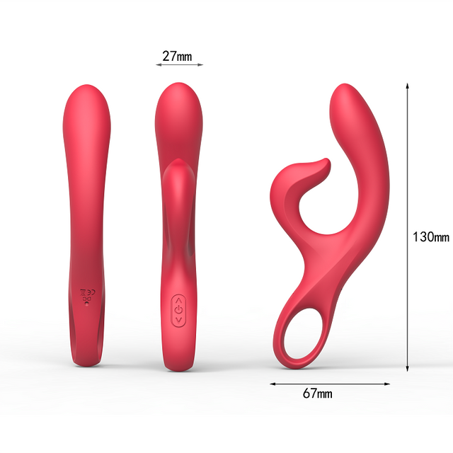 Rabbit-Vibrator für Frauen, G-Punkt-Massagegerät, Sex-Vibrator mit 10 Vibrationseinstellungen